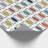 Ovale und Rechtecke - gemischt Geschenkpapier (Ecke)