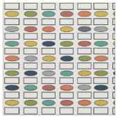 Ovale und Rechtecke - groß Stoff (Nahaufnahme)