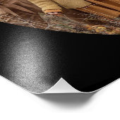 Ovale Vorlage für die Erweiterung des Fotos für de Fotodruck (Ecke)