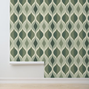 Ovalen der Grünen Ellipse aus dem Mittelalter Tapete