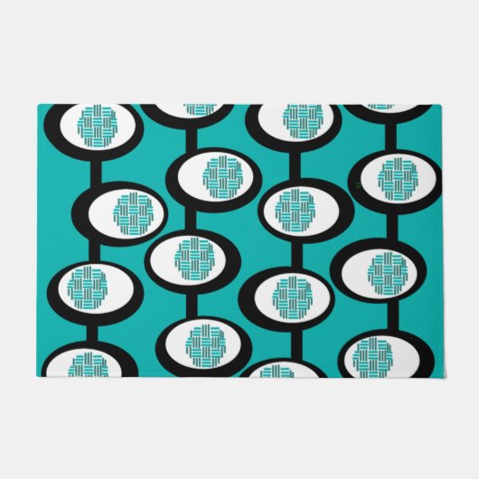 Ovalen Fußmatte (Vorderseite)