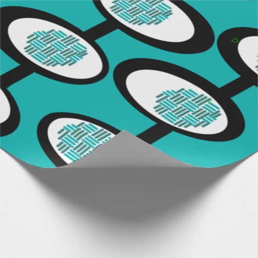 Ovalen Geschenkpapier (Ecke)