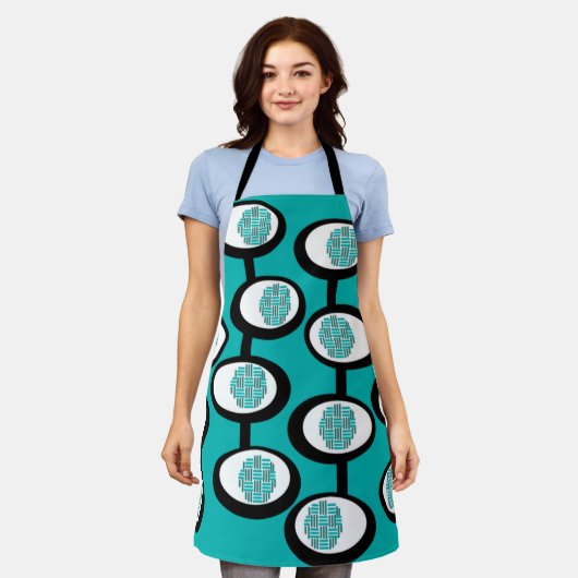 Ovalen Schürze (Getragen)