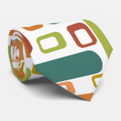 Ovalen und Kreise Krawatte (Gerollt)