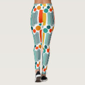 Ovalen und Kreise Leggings (Rückseite)