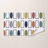 Ovalen und Rechtecke Badhandtuch Set (Handtuch)