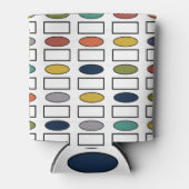 Ovalen und Rechtecke Dosenkühler (Vorderseite)