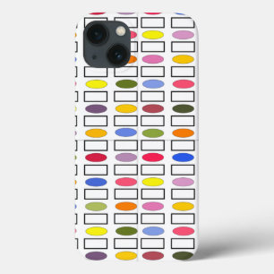 Ovalen und Rechtecke - Kleiner Blumengarten Case-Mate iPhone Hülle