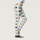 Ovalen und Rechtecke Leggings (Rechts)