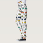 Ovalen und Rechtecke Leggings (Links)