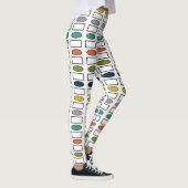 Ovalen und Rechtecke Leggings (Rechts)