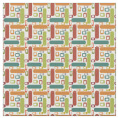 Ovalen und Rechtecke Stoff (Nahaufnahme)