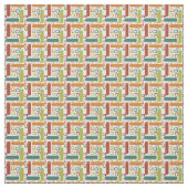 Ovalen und Rechtecke Stoff (Muster)