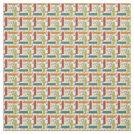 Ovalen und Rechtecke Stoff