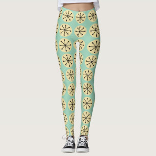 Ovalen und Sternexplosionen Leggings