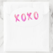 ✘ ✘ OVALER AUFKLEBER (Tasche)