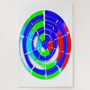 Ovaler Irrweg Puzzle