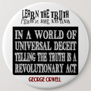 OVALER ORWELL UNIVERSELLER BETRUG BUTTON