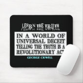 OVALER ORWELL UNIVERSELLER BETRUG MOUSEPAD (Mit Mouse)
