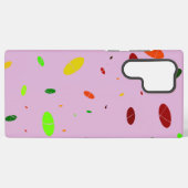 Ovaler Spaß auf Rosa Samsung Galaxy Hülle (Rückseite (Horizontal))