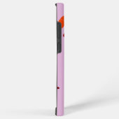 Ovaler Spaß auf Rosa Samsung Galaxy Hülle (Rechte Seite)