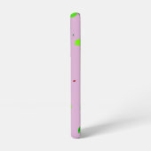 Ovaler Spaß auf Rosa Samsung Galaxy Hülle (Linke Seite)