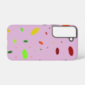 Ovaler Spaß auf Rosa Samsung Galaxy Hülle (Rückseite (Horizontal))
