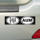 Ovaler Zen-Auto-Aufkleber Autoaufkleber (Auf Auto)