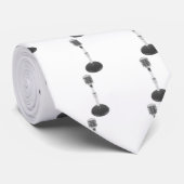 Ovales Mikrofon Krawatte (Gerollt)