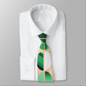 Ovalhalve, grün gestrichen krawatte (Gebunden)