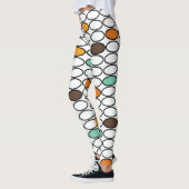 Ovals der 70er Jahre Leggings (Links)