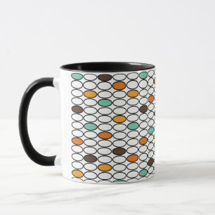 Ovals der 70er Jahre Tasse