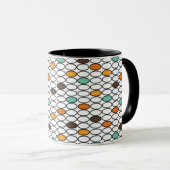 Ovals der 70er Jahre Tasse (VorderseiteRechts)