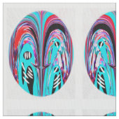 Ovals Mode Stoff (Nahaufnahme)