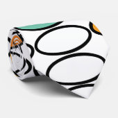 Ovals Neck Tie Krawatte (Gerollt)