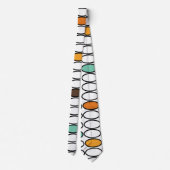 Ovals Neck Tie Krawatte (Rückseite)