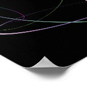 Ovals von Fran Hogan Poster (Ecke)