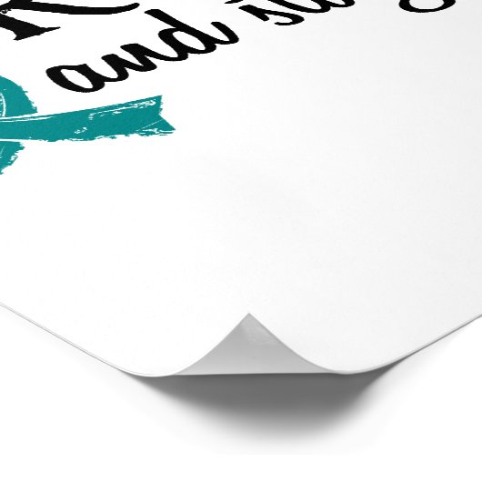 Ovarialkarzinom 18 poster (Ecke)