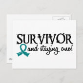 Ovarialkarzinom 18 postkarte (Vorne/Hinten)