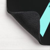 Ovarialkarzinom Bewusstsein Mousepad (Ecke)