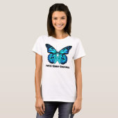 Ovarialkarzinom Butterfly, Ovarialkarzinom T-Shirt (Vorne ganz)