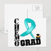 Ovarialkarzinom Chemo Grad Postkarte (Vorne/Hinten)