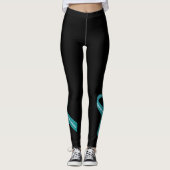 Ovarialkarzinom Leggings (Vorderseite)