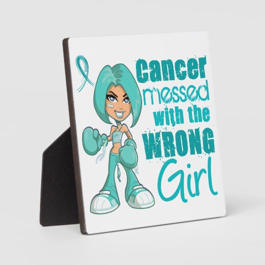 Ovarialkarzinom mit falscher Girl.png Fotoplatte (Vorderseite)