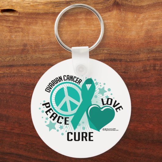 Ovarialkarzinom PLC Schlüsselanhänger (Vorderseite)