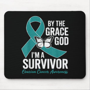 Ovarialkarzinom Überleben durch Gnade Gottes Aquam Mousepad