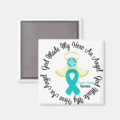 Ovarialkrebs Gott machte meinen Helden zu einem En Magnet (Vorderseite/Rückseite)