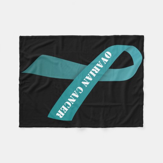 Ovarialkrebsflockendecke (Mehrfachgrösse) Fleecedecke (Vorderseite (Horizontal))