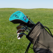 Ovarian cancer awareness corporate golf day headcover (In SItu)