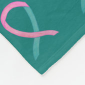 Ovarien-und Brustkrebs-Syndrom Aufklärung Blanket Fleecedecke (Ecke)